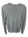 Quince Size M Light Gray Organic Cotton Long Sleeve Heathered V Neck Sweater Light Gray / M
