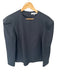Tibi Size 8 Black Polyester Blend Shoulder Pads Back Zip Long Sleeve Top Black / 8
