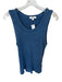 Agolde Size L Navy Modal Blend Sleeveless Ribbed Top Navy / L