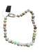 Pearl & Gold Faux Pearl Beaded Smiley Face Necklace Pearl & Gold