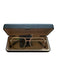 Kits Silver & Brown Metal Tortoise shell Rectangle Eyeglass Frames Silver & Brown
