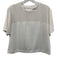 Tuckernuck Size XS White Polyester Blend Open Knit Detail short sleeve Top White / XS