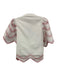 Hyacinth House Size XS White & Red Cotton Embroidered Zig Zag Scalloped Trim Top White & Red / XS