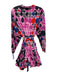 Rhode Size XS Pink, Black, Red Cotton Circles Button Down Dress Pink, Black, Red / XS
