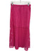 Tuckernuck Size XS Pink Cotton Eyelet Overlay Midi Skirt Pink / XS