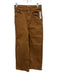 Sezane Size 36 / Small Brown Cotton Blend Mid Rise Wide Leg Jeans Brown / 36 / Small
