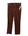 Paige Size 24 Brown Cotton Blend Corduroy Mid Rise Straight Leg Pants Brown / 24