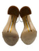 Sam Edelman Shoe Size 6.5 Gold & Silver Tone Leather Upper Metallic Sandals Gold & Silver Tone / 6.5