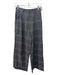 Mille Resort & Travel Size XS Gray Polyester Blend High Rise Windowpane Pants Gray / XS