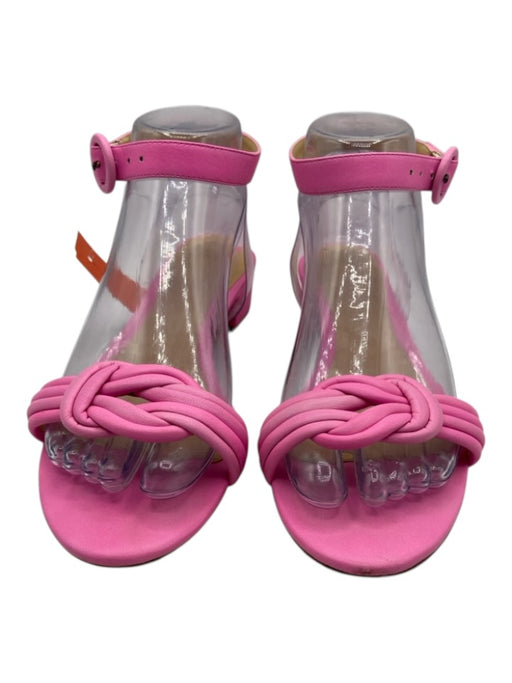 Alexandre Birman Shoe Size 39 Pink Leather Upper Knot Detail Sandals Pink / 39