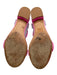 Alexandre Birman Shoe Size 39 Pink Leather Upper Knot Detail Sandals Pink / 39