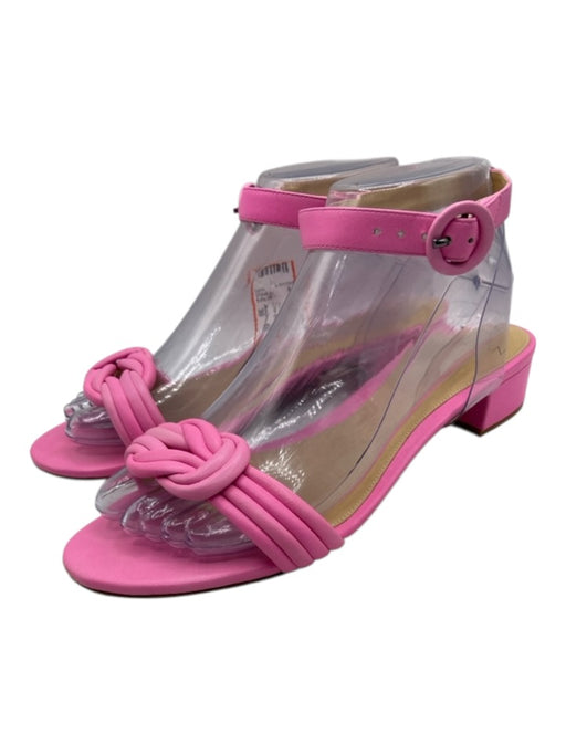 Alexandre Birman Shoe Size 39 Pink Leather Upper Knot Detail Sandals Pink / 39