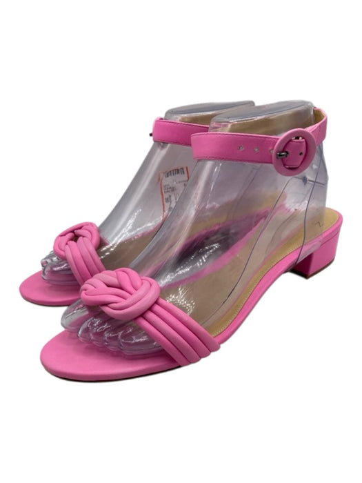 Alexandre Birman Shoe Size 39 Pink Leather Upper Knot Detail Sandals Pink / 39