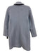 J. Crew Size 00 Light Blue Wool Boucle Double Breasted Button Front Coat Light Blue / 00