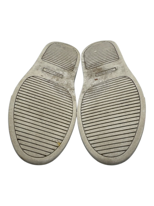 Tory Burch Shoe Size 7.5 White Leather Upper Gold Tone Logo Detail Sneakers White / 7.5