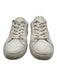 Tory Burch Shoe Size 7.5 White Leather Upper Gold Tone Logo Detail Sneakers White / 7.5