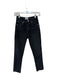 Agolde Size 24 Black Cotton High Rise Button Fly Jeans Black / 24