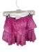 Loveshackfancy Size XS Hot pink Cotton ruffles Lace Detail Mini Skirt Hot pink / XS