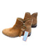 See By Chloe Shoe Size 38 Tan Suede Tassel Gold Hardware Heel Booties Tan / 38