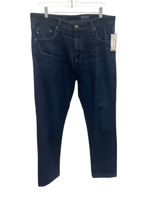 AG Size 33 Dark Wash Cotton Solid Jean Men's Pants Dark Wash / 33