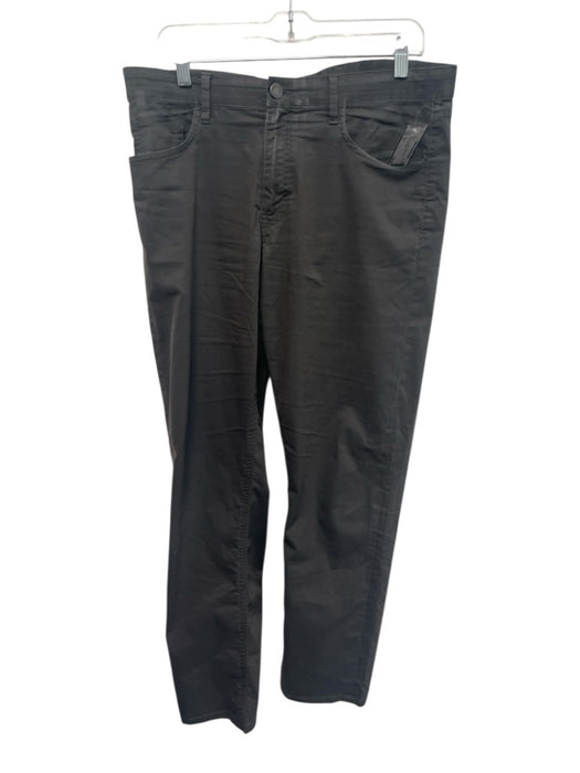 Faherty Size 32 Gray Cotton Solid Zip Fly Men's Pants Gray / 32