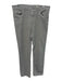 Faherty Size 33 Gray Cotton Solid Zip Fly Men's Pants Gray / 33