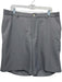 Peter Millar Size 38 Dark Gray Synthetic Solid Khakis Men's Shorts Dark Gray / 38