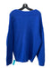 COS Size XS Cobalt Blue Alpaca Blend Button Front V Neck Long Sleeve Cardigan Cobalt Blue / XS