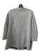 COS Size XS Gray Rayon Heathered Front Zip Drop Shoulder 1/2 sleeve Jacket Gray / XS