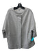 COS Size XS Gray Rayon Heathered Front Zip Drop Shoulder 1/2 sleeve Jacket Gray / XS