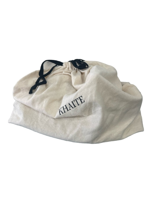 Khaite Cream White Leather Shoulder Bag Hobo Tote Dustbag Inc. Bag Cream White / L