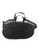 COS Black Woven Open Top Basket 2 Handles Shoulder Bag Black / Medium