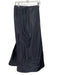 Peter Som Size 6 Black Silk Back Zip Maxi Darted Evening Skirt Black / 6