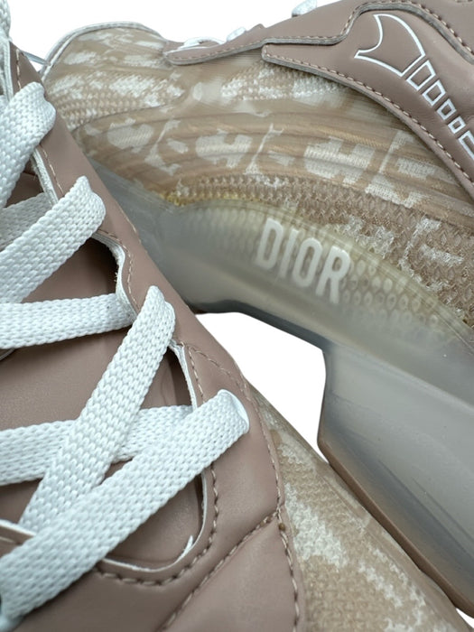 Christian Dior Shoe Size 42 Neutral Synthetic Lace Up Box Incl. Monogram Shoes Neutral / 42