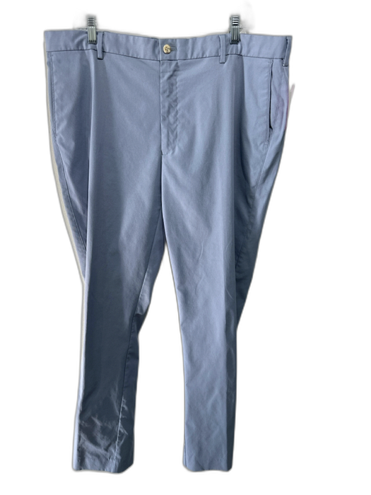 Peter Millar Size 38 Gray Polyester Solid Zip Fly Men's Pants Gray / 38