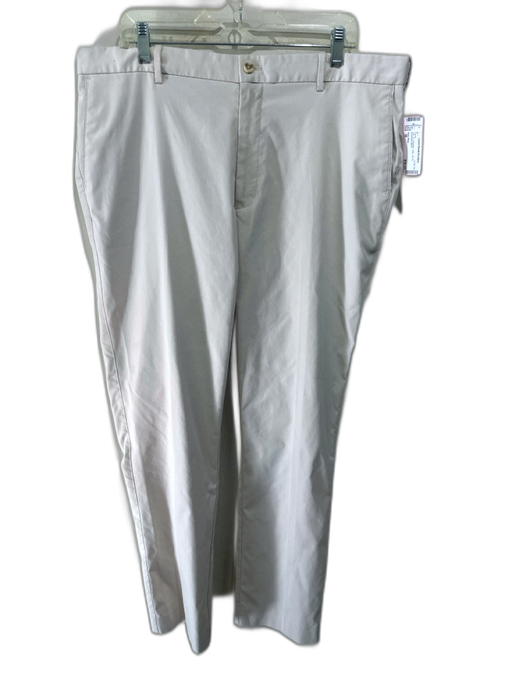 Peter Millar Size 38 Tan Polyester Solid Zip Fly Men's Pants Tan / 38