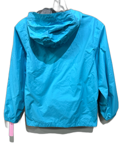 The North Face Size Large Light Blue Nylon Blend Hood Long Sleeve Jacket Light Blue / Large