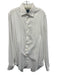 David Donahue Size 17 White Cotton Solid Button Down Men's Long Sleeve Shirt White / 17