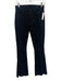 Mother Size 27 Black Cotton Denim Flare Jeans Black / 27