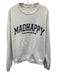 Madhappy Size M White Cotton Long Sleeve Logo Sweater White / M