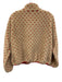 The Great Size 2 Beige & Red Polyester Fleece Long Sleeve Buttons Dots Jacket Beige & Red / 2