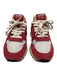 Autry Shoe Size 38 Red, Gray, Black Leather & Synthetic Lace Up Low Top Sneakers Red, Gray, Black / 38