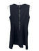 Spanx Size M Black Rayon Blend Ponte Princess Seams Knee Length Sleeveless Dress Black / M