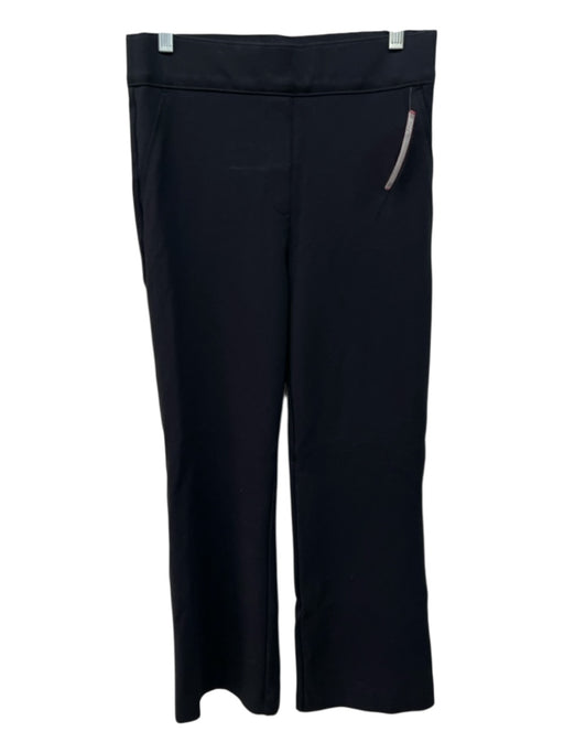 Spanx Size M Black Rayon & Nylon Blend Elastic Waist Flare Pants Black / M