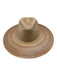 Lack of Color Beige Palm Straw Woven Sun Hat Hat Beige / S/M