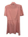Byrdie Golf Size M Peach Pink & white Polyester Blend Floral Stripe Dress Set Peach Pink & white / M