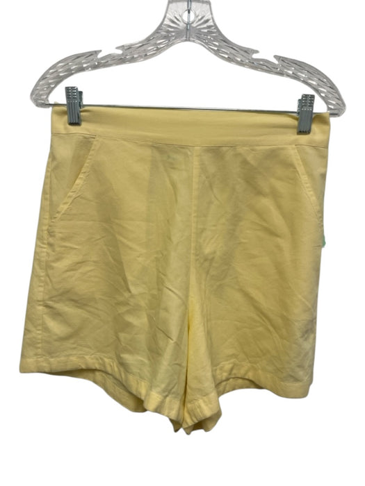Julia Amory Size M/S Butter Yellow Cotton Elastic Back Long Sleeve Short Set Butter Yellow / M/S