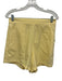 Julia Amory Size M/S Butter Yellow Cotton Elastic Back Long Sleeve Short Set Butter Yellow / M/S