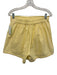 Julia Amory Size M/S Butter Yellow Cotton Elastic Back Long Sleeve Short Set Butter Yellow / M/S
