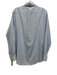 Ann Mashburn Size L White & Blue Cotton Gingham Long Sleeve Collared Top White & Blue / L